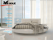 Tablet Screenshot of m-max.com.pl